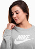 Bluza damska Nike Essentials Crew FLC HBR szara BV4112 063