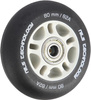 Zestaw kółka Nils Extreme PU 80x24 82A czarne matowe 4 sztuki   ABEC-9 8 sztuk
