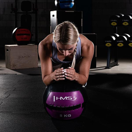 Piłka lekarska do ćwiczeń crossfit fitness Wall Ball HMS WLB 10 kg