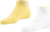 Skarpety damskie Puma Sneaker Structure 2 pary białe, żółte 907621 04 biały rozmiar 44-47